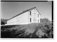 Fort Egbert, Mule Barn, Yukon River at Mission Creek, Eagle vicinity, Southeast Fairbanks Census Area, AK - 4, Vintage Poster