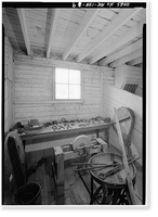 Fort Egbert, Mule Barn, Yukon River at Mission Creek, Eagle vicinity, Southeast Fairbanks Census Area, AK - 9 Classic, Antique Print
