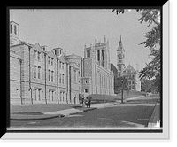 Historic Framed Print, [Cherry Street, Fall River, Mass.],  17-7/8" x 21-7/8"