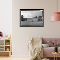 Fort Egbert, Granary, Yukon River at Mission Creek, Eagle vicinity, Southeast Fairbanks Census Area, AK - 2 Classic, Vintage Print