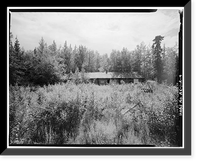 Valdez-Fairbanks Trail Roadhouses, Sullivan Roadhouse, Fort Greely, AK - 4, Historic Print