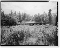 Valdez-Fairbanks Trail Roadhouses, Sullivan Roadhouse, Fort Greely, AK - 4, Historic Print