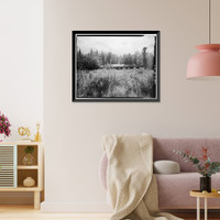 Valdez-Fairbanks Trail Roadhouses, Sullivan Roadhouse, Fort Greely, AK - 4, Historic Print