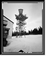 Rabbit Creek White Alice Site, Radio Relay Station, Anchorage, Anchorage, AK - 3, Vintage Wall Art