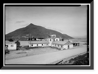 Naval Operating Base Dutch Harbor & Fort Mears, Air Operations Administration Building, Unalaska, Aleutian Islands, AK, Vintage Poster