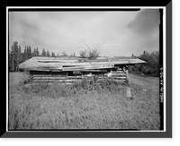 Town of Chisana, U.S. Commissioner's Residence, Chisana, Valdez-Cordova Census Area, AK - 2, Historic Print