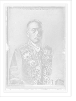 E. Kontatsubara, Com'r of Education, portrait bust Classic, Antique Print