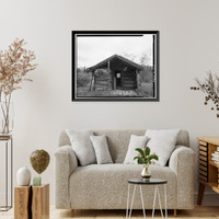 Historic Framed Print, Town of Chisana, Women's Jail, Chisana, Valdez-Cordova Census Area, AK - 2,  17-7/8" x 21-7/8" Historic Framed Print, Town of Chisana, Women's Jail, Chisana, Valdez-Cordova Census Area, AK - 2,  17-7/8" x 21-7/8"