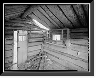 Historic Framed Print, Town of Chisana, Women's Jail, Chisana, Valdez-Cordova Census Area, AK - 6,  17-7/8" x 21-7/8"