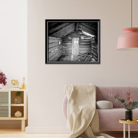 Historic Framed Print, Town of Chisana, Women's Jail, Chisana, Valdez-Cordova Census Area, AK - 7,  17-7/8" x 21-7/8" Historic Framed Print, Town of Chisana, Women's Jail, Chisana, Valdez-Cordova Census Area, AK - 7,  17-7/8" x 21-7/8"