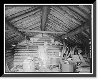 Town of Chisana, Earl Herst Cabin, Chisana, Valdez-Cordova Census Area, AK - 4, Vintage Wall Art