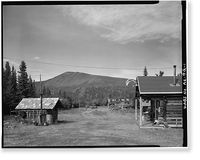 Town of Chisana, Ray McNutt Storage Shed, Chisana, Valdez-Cordova Census Area, AK, Vintage Wall Art