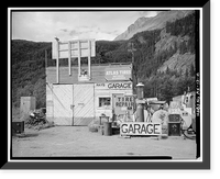 Historic Framed Print, Town of Chitina, Chitina, Valdez-Cordova Census Area, AK - 4,  17-7/8" x 21-7/8"