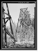 Copper River & Northwestern Railroad, Gilahina Bridge, Mile 28.5, McCarthy Road, Chitina vicinity, Valdez-Cordova Census Area, AK - 2 Classic, Historic Reproduction