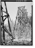 Copper River & Northwestern Railroad, Gilahina Bridge, Mile 28.5, McCarthy Road, Chitina vicinity, Valdez-Cordova Census Area, AK - 2 Classic, Historic Reproduction