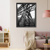 Kuskalana Bridge, Mile 146 of Copper River & Northwestern Road, Chitina vicinity, Valdez-Cordova Census Area, AK - 8, Vintage Wall Art