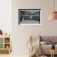 Historic Framed Print, Giants going South, 1917 - 2,  17-7/8" x 21-7/8"