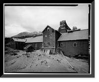 Historic Framed Print, Kennecott Copper Corporation, On Copper River & Northwestern Railroad, Kennicott, Valdez-Cordova Census Area, AK - 21,  17-7/8" x 21-7/8"