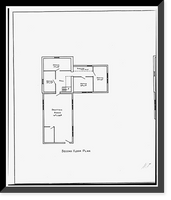 Historic Framed Print, Kennecott Copper Corporation, On Copper River & Northwestern Railroad, Kennicott, Valdez-Cordova Census Area, AK - 79,  17-7/8" x 21-7/8"