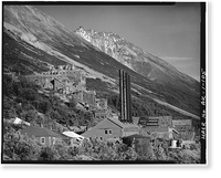 Kennecott Copper Corporation, On Copper River & Northwestern Railroad, Kennicott, Valdez-Cordova Census Area, AK - 100, Antique Wall Art