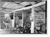 Green Butte Copper Company, Stables, McCarthy Creek 12 miles Northeast of McCarthy, McCarthy vicinity, Valdez-Cordova Census Area, AK - 6 Classic, Vintage Poster
