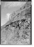 Green Butte Copper Company, Portal Shed, McCarthy Creek 12 miles Northeast of McCarthy, McCarthy vicinity, Valdez-Cordova Census Area, AK, Vintage Print