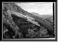 Green Butte Copper Company, Portal Shed, McCarthy Creek 12 miles Northeast of McCarthy, McCarthy vicinity, Valdez-Cordova Census Area, AK - 2, Vintage Wall Art