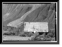 Green Butte Copper Company, Bunkhouse (Upper camp), McCarthy Creek 12 miles Northeast of McCarthy, McCarthy vicinity, Valdez-Cordova Census Area, AK Classic, Vintage Poster