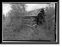 Historic Framed Print, A. D. Wilcox Drift Mine, Boiler Cabin, Linda Creek near Dalton Highway, Bettles vicinity, Yukon-Koyukuk Census Area, AK,  17-7/8" x 21-7/8"