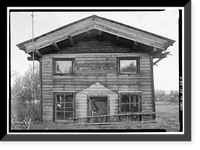 Frank Slaven Roadhouse, Yukon River at Coal Creek, Circle vicinity, Yukon-Koyukuk Census Area, AK - 3, Historic Reproduction