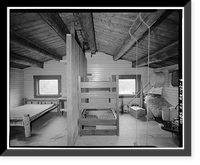 Frank Slaven Roadhouse, Yukon River at Coal Creek, Circle vicinity, Yukon-Koyukuk Census Area, AK - 5, Historic Print