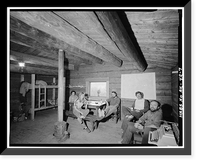 Frank Slaven Roadhouse, Yukon River at Coal Creek, Circle vicinity, Yukon-Koyukuk Census Area, AK - 6 Classic, Antique Wall Art