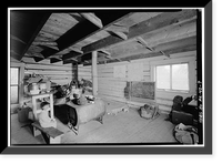 Frank Slaven Roadhouse, Yukon River at Coal Creek, Circle vicinity, Yukon-Koyukuk Census Area, AK - 8, Antique Wall Art