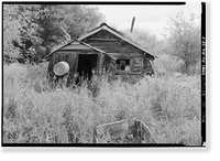 James Minano Cabin, Slate Creek at Koyukuk River, Bettles Vicinity, Coldfoot, Yukon-Koyukuk Census Area, AK Classic, Antique Print