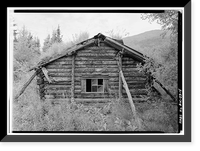 James Minano Cabin, Slate Creek at Koyukuk River, Bettles Vicinity, Coldfoot, Yukon-Koyukuk Census Area, AK - 4, Historic Reproduction