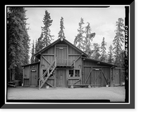 Mount McKinley Headquarters, Dog Feed Cache & Sled Storage, McKinley Station, AK - 2 Classic, Vintage Wall Art