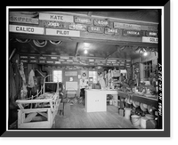 Mount McKinley Headquarters, Dog Feed Cache & Sled Storage, McKinley Station, AK - 4, Vintage Poster