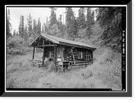 Pearson Cabin, near Toklat River, McKinley Station, AK - 2, Antique Wall Art