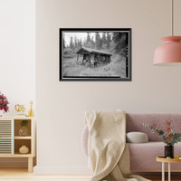 Pearson Cabin, near Toklat River, McKinley Station, AK - 2, Antique Wall Art