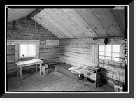Roy Fure's Trapping Cabin, King Salmon, Bristol Bay Borough, AK - 5, Antique Poster