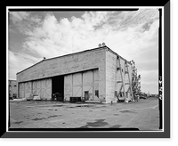 Ladd Field, Kodiak T-Hangar, Fort Wainwright, Fairbanks, Fairbanks North Star Borough, AK, Antique Poster