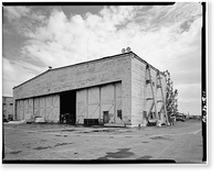 Ladd Field, Kodiak T-Hangar, Fort Wainwright, Fairbanks, Fairbanks North Star Borough, AK, Antique Poster