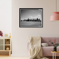 Ladd Field, Hospital, Fort Wainwright, Fairbanks, Fairbanks North Star Borough, AK, Vintage Print
