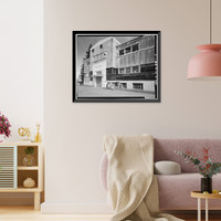Ladd Field, Hospital, Fort Wainwright, Fairbanks, Fairbanks North Star Borough, AK - 3, Historic Print
