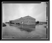 Ladd Field, Bachelor Officer Quarters, Fort Wainwright, Fairbanks, Fairbanks North Star Borough, AK, Antique Wall Art