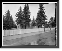 Ladd Field, Commanding Officer Quarters, Fort Wainwright, Fairbanks, Fairbanks North Star Borough, AK, Antique Wall Art