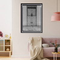 Historic Framed Print, Christ Episcopal Church, Church & Saint Emanuel Streets, Mobile, Mobile County, AL - 2,  17-7/8" x 21-7/8"