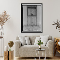 Historic Framed Print, Christ Episcopal Church, Church & Saint Emanuel Streets, Mobile, Mobile County, AL - 2,  17-7/8" x 21-7/8"