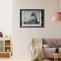Historic Framed Print, Christ Episcopal Church, Church & Saint Emanuel Streets, Mobile, Mobile County, AL - 5,  17-7/8" x 21-7/8"