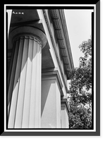 Historic Framed Print, Christ Episcopal Church, Church & Saint Emanuel Streets, Mobile, Mobile County, AL - 7,  17-7/8" x 21-7/8"